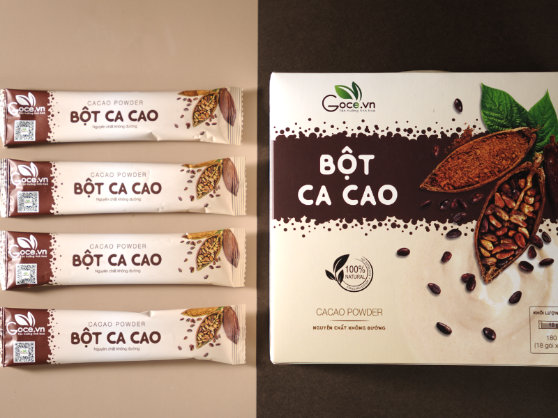 Bột Ca Cao Goce - Chỉ với 6K có ngay ly Ca cao ngon như ngoài tiệm