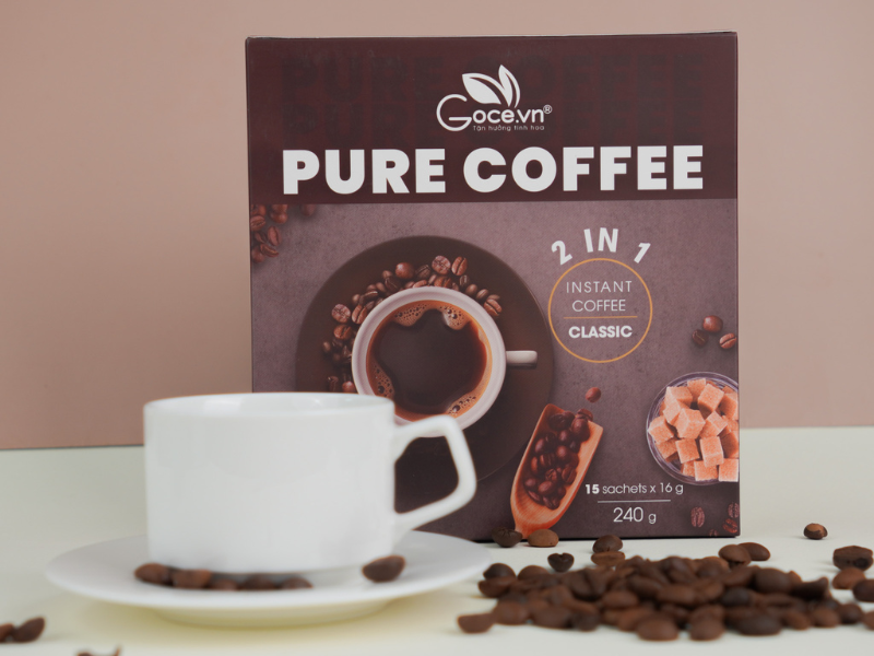 Goce Pure Coffee - Pure coffee with rich flavor