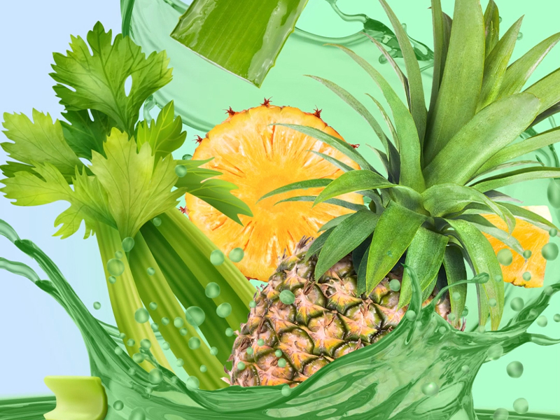 Goce Celery Juice With Aloe Vera Jelly Pineapple Flavor - Delicious and Refreshing