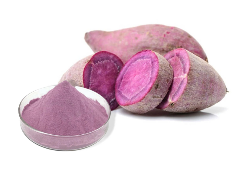 The production process of Goce Purple Sweet Potato Powder