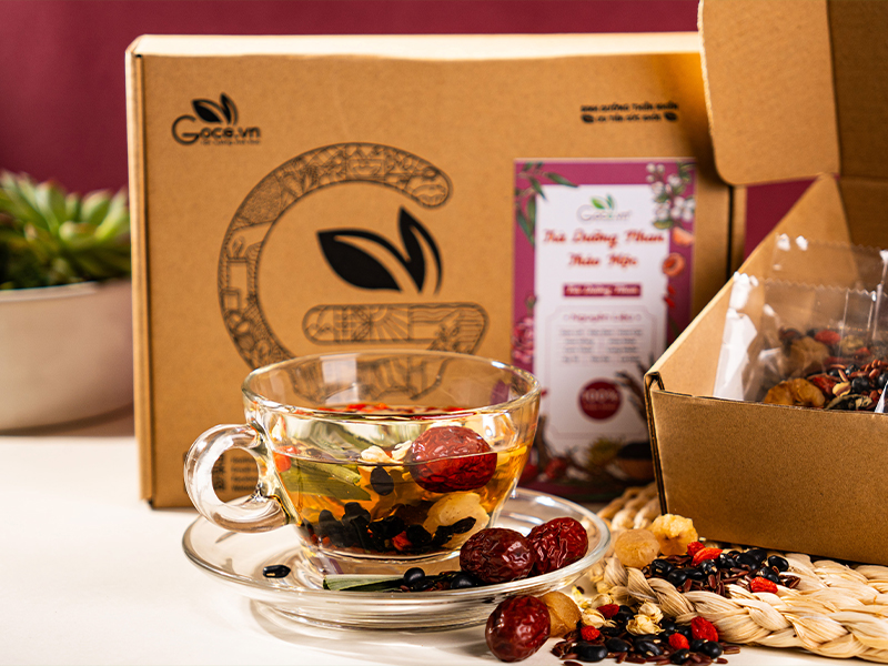 Goce Herbal Beauty Tea - What's inside the herbal beauty tea set