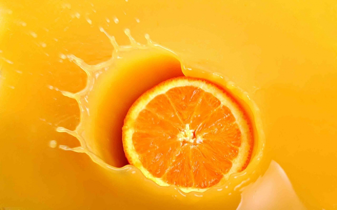 Drinking orange juice at the best time?